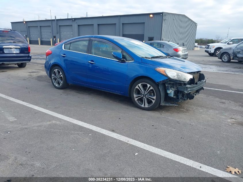 2014 KIA FORTE EX - KNAFX4A81E5104893