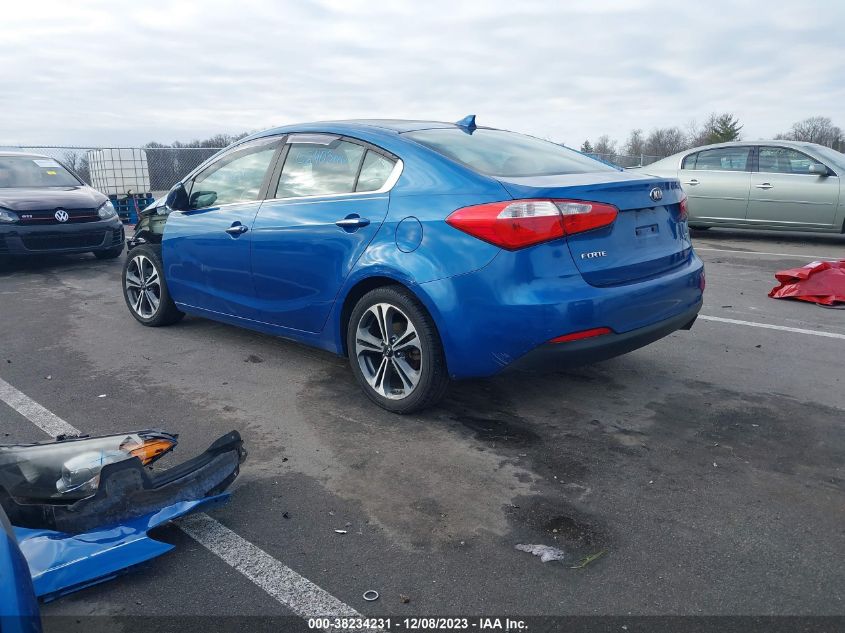 2014 KIA FORTE EX - KNAFX4A81E5104893
