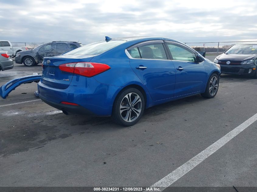 2014 KIA FORTE EX - KNAFX4A81E5104893