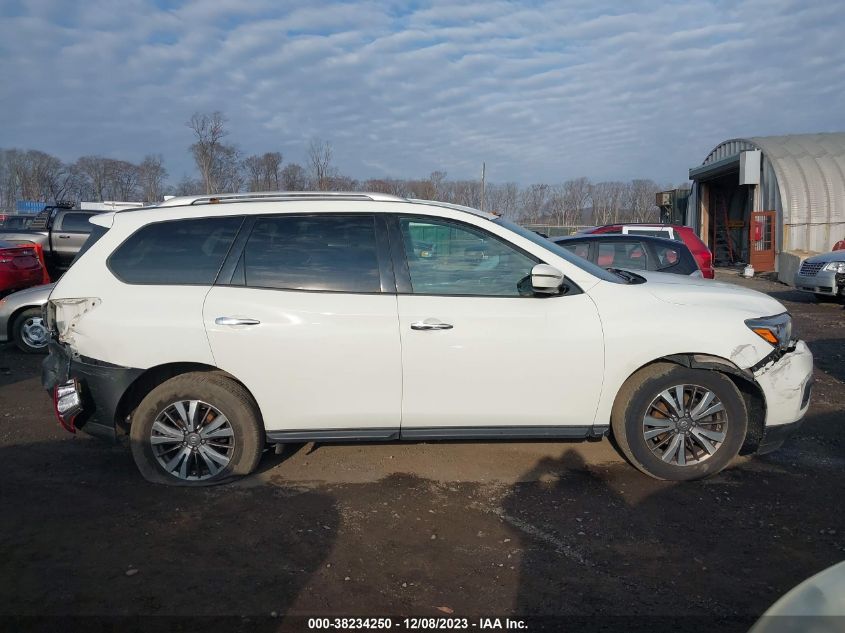 2019 NISSAN PATHFINDER SV - 5N1DR2MM5KC591309