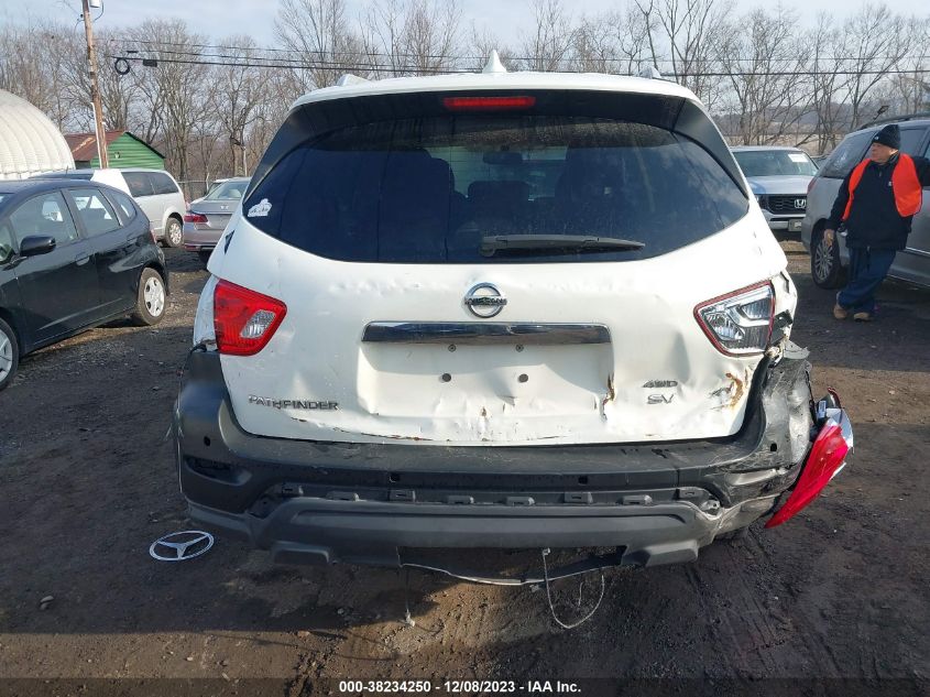 2019 NISSAN PATHFINDER SV - 5N1DR2MM5KC591309