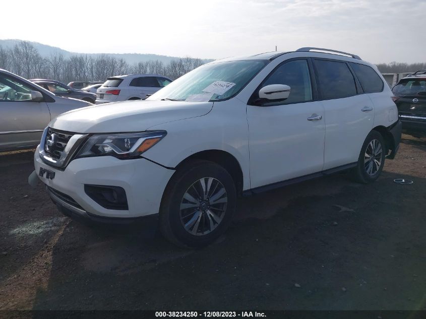 2019 NISSAN PATHFINDER SV - 5N1DR2MM5KC591309