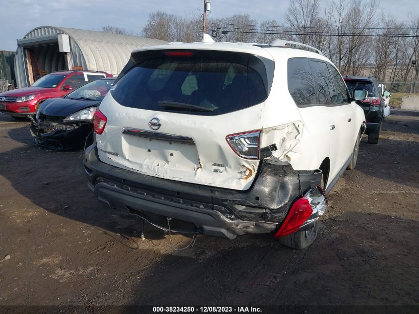 2019 NISSAN PATHFINDER SV - 5N1DR2MM5KC591309