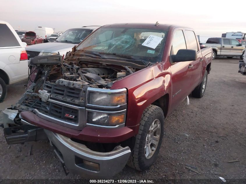 2014 CHEVROLET SILVERADO 1500 2LT - 3GCUKREC8EG374880