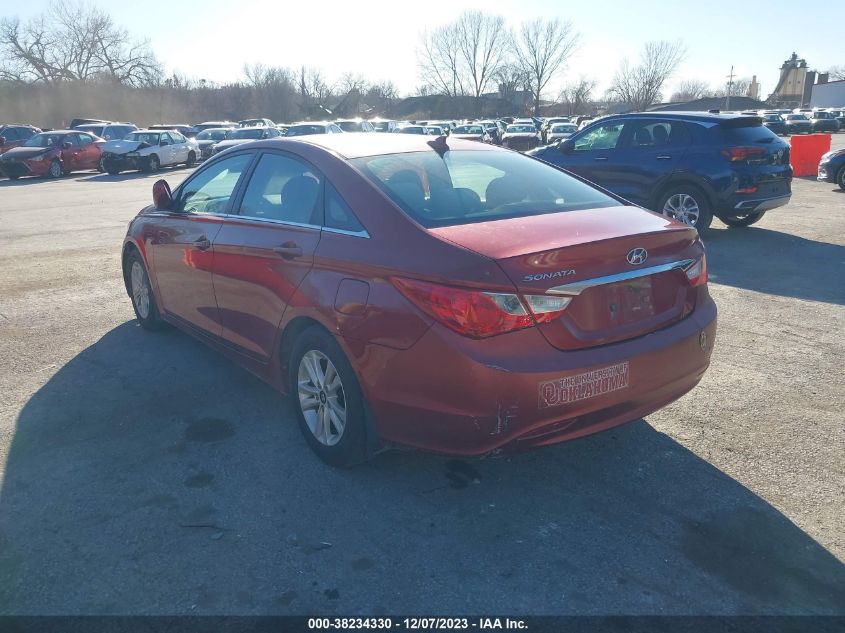 2013 HYUNDAI SONATA GLS - 5NPEB4AC7DH648010