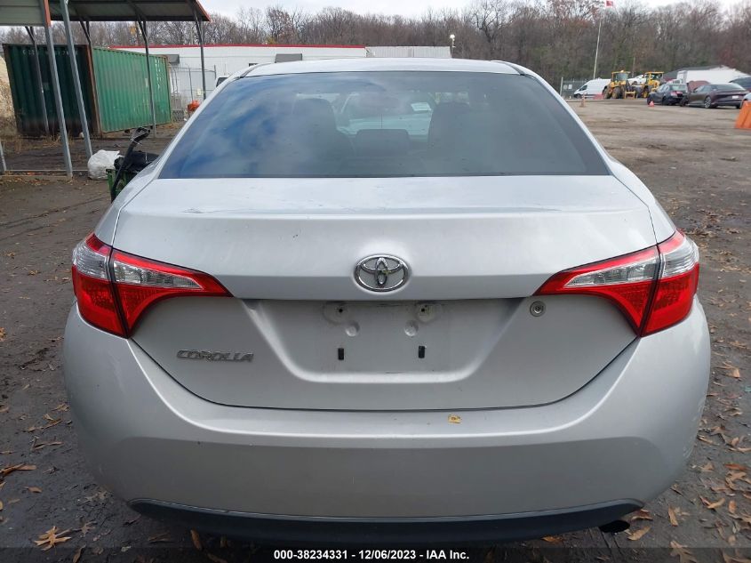 2014 TOYOTA COROLLA L/LE/LE PLS/PRM/S/S PLS - 2T1BURHE5EC076439