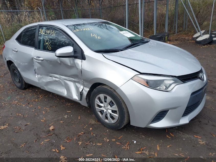 2014 TOYOTA COROLLA L/LE/LE PLS/PRM/S/S PLS - 2T1BURHE5EC076439