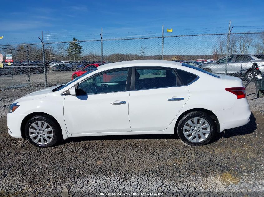 2016 NISSAN SENTRA S - 3N1AB7AP9GY296996
