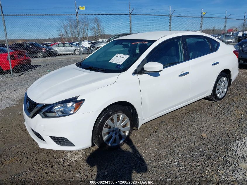 2016 NISSAN SENTRA S - 3N1AB7AP9GY296996