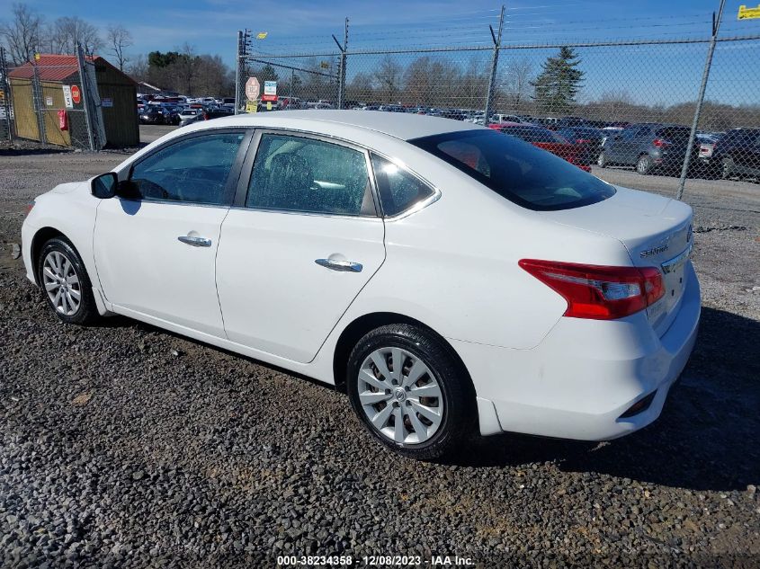 2016 NISSAN SENTRA S - 3N1AB7AP9GY296996
