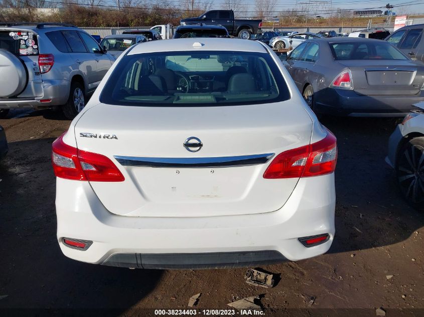 2017 NISSAN SENTRA S/SV/SR/SL - 3N1AB7AP0HY346573