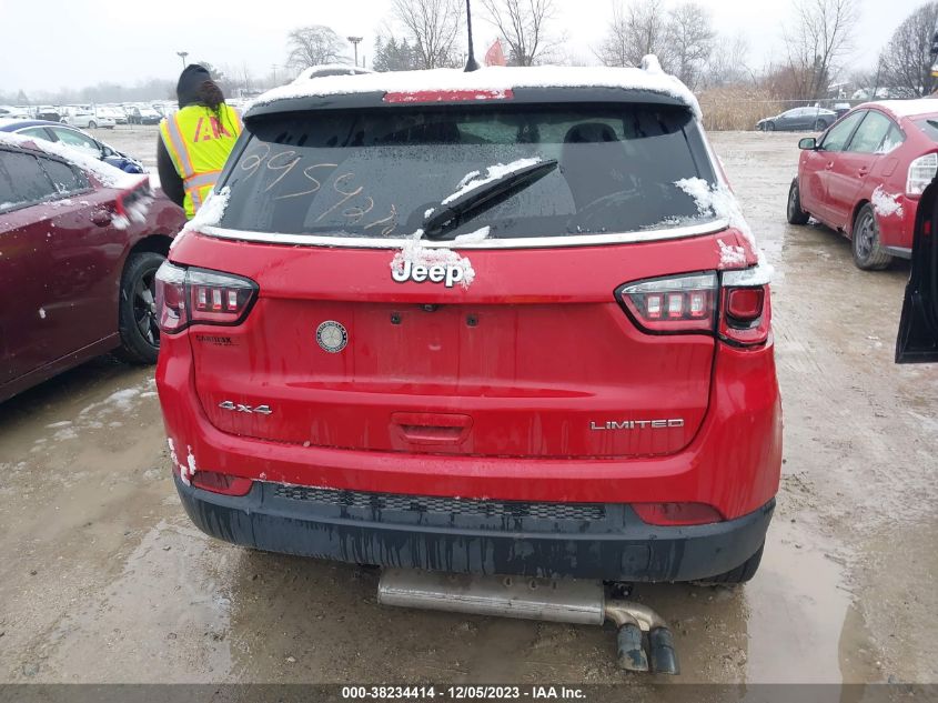 2019 JEEP COMPASS LIMITED 4X4 - 3C4NJDCB9KT806304