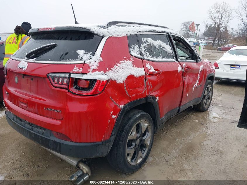 2019 JEEP COMPASS LIMITED 4X4 - 3C4NJDCB9KT806304