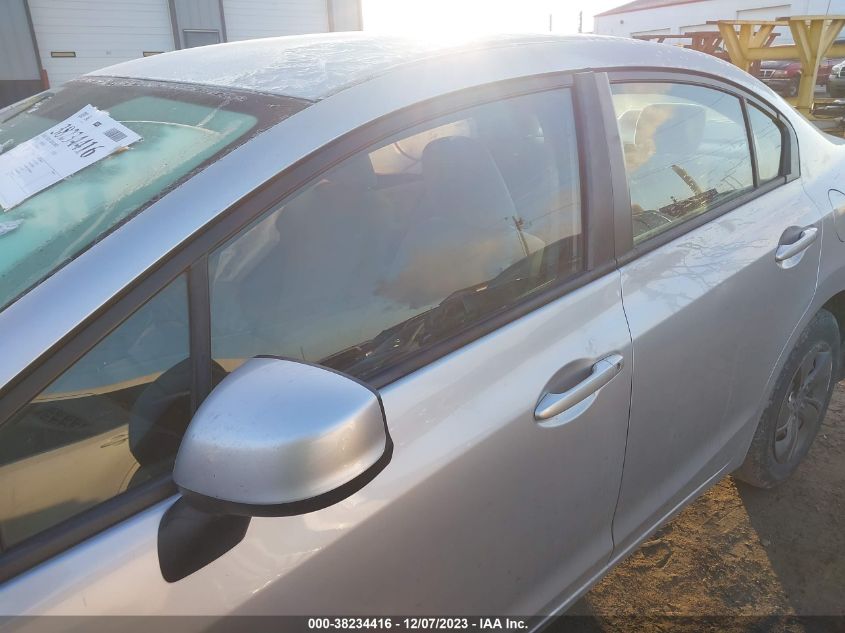2013 HONDA CIVIC LX - 19XFB2F51DE029362