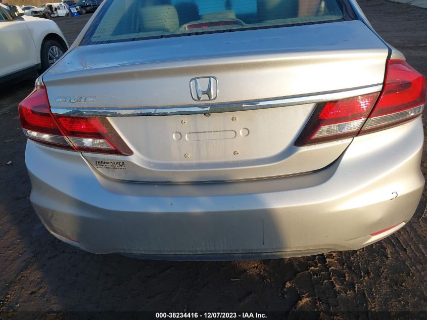 2013 HONDA CIVIC LX - 19XFB2F51DE029362