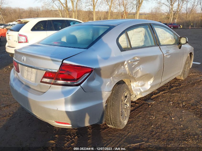 2013 HONDA CIVIC LX - 19XFB2F51DE029362