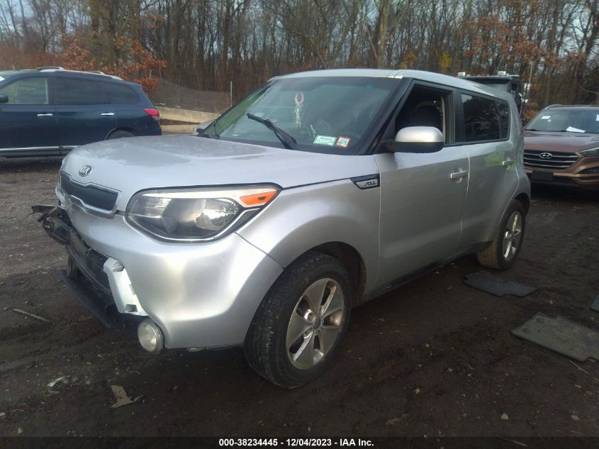 2015 KIA SOUL BASE - KNDJN2A21F7764795