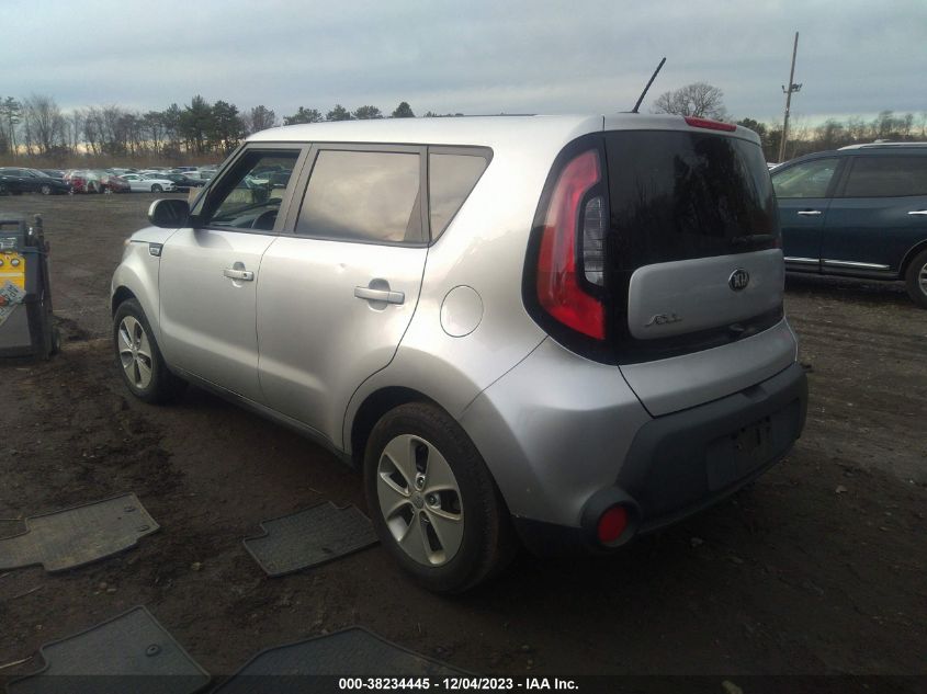 2015 KIA SOUL BASE - KNDJN2A21F7764795