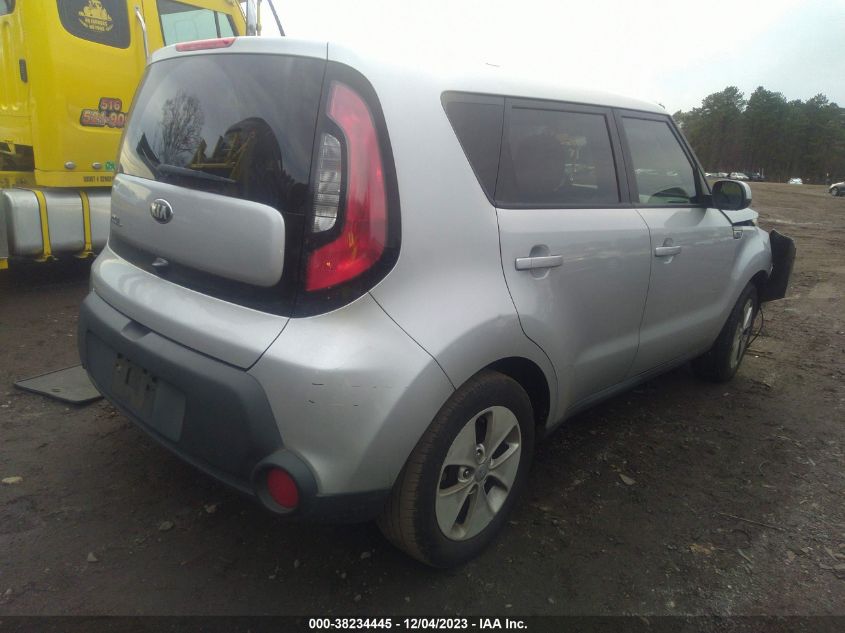 2015 KIA SOUL BASE - KNDJN2A21F7764795