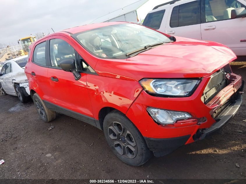 2021 FORD ECOSPORT S - MAJ3S2FE9MC412353