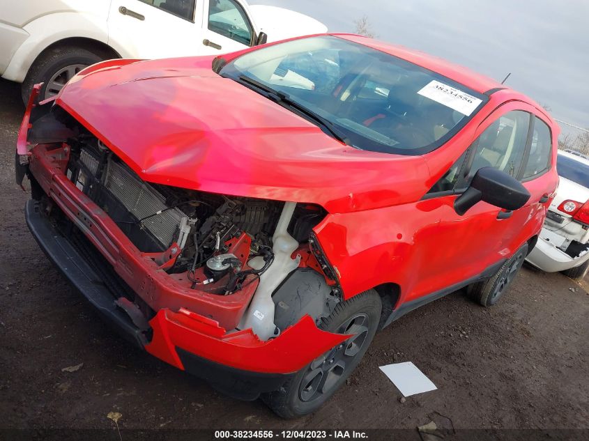 2021 FORD ECOSPORT S - MAJ3S2FE9MC412353