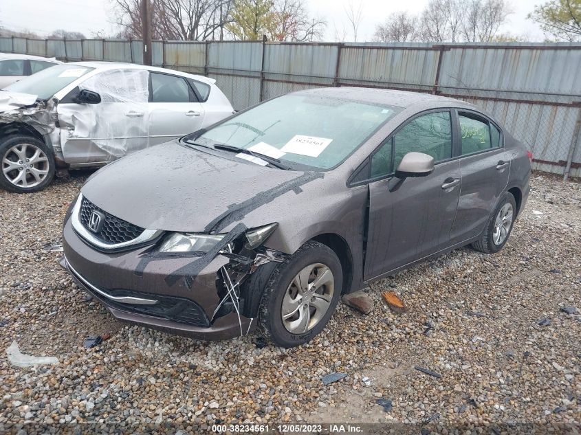 2013 HONDA CIVIC LX - 19XFB2F53DE244743
