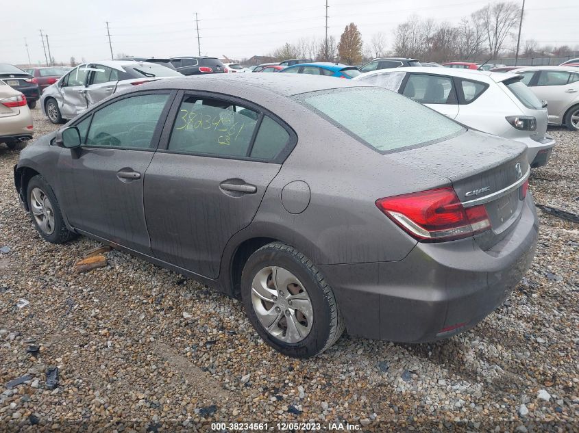 2013 HONDA CIVIC LX - 19XFB2F53DE244743