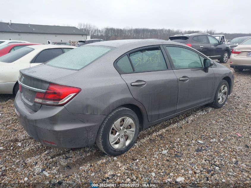 2013 HONDA CIVIC LX - 19XFB2F53DE244743