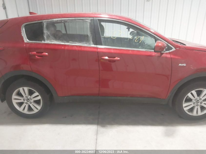 2019 KIA SPORTAGE LX - KNDPMCACXK7614318