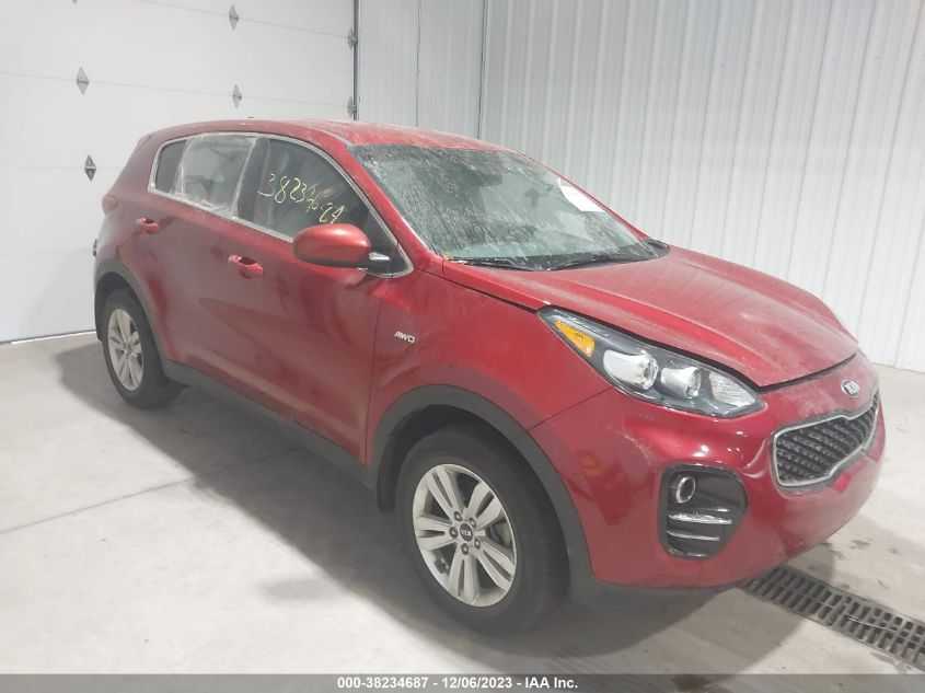 2019 KIA SPORTAGE LX - KNDPMCACXK7614318
