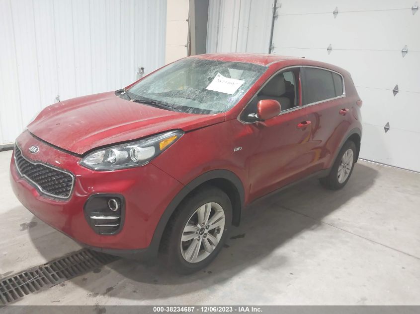 2019 KIA SPORTAGE LX - KNDPMCACXK7614318