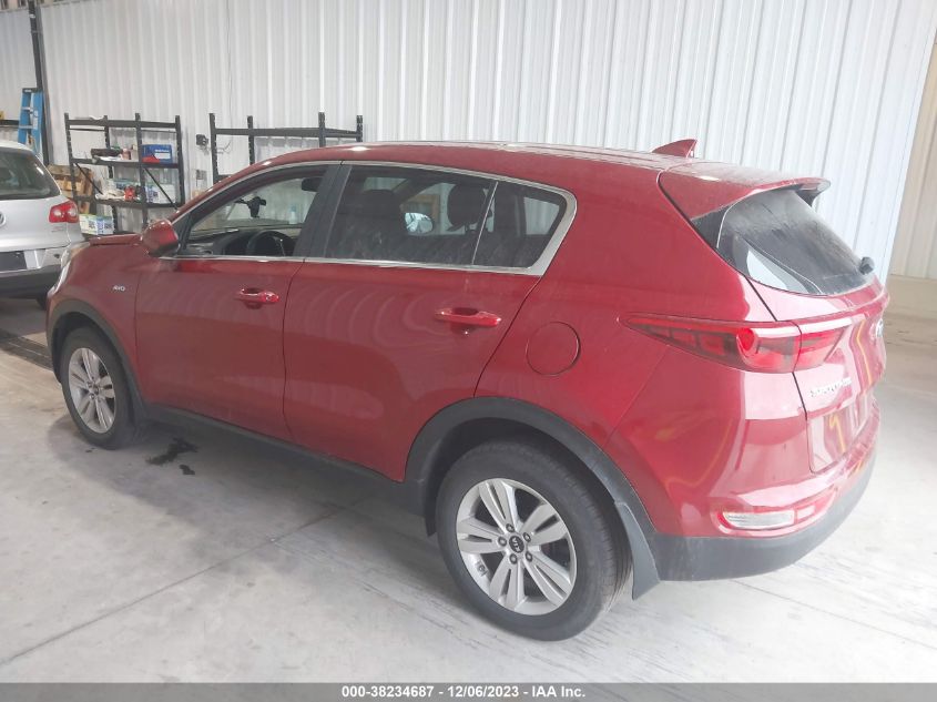 2019 KIA SPORTAGE LX - KNDPMCACXK7614318