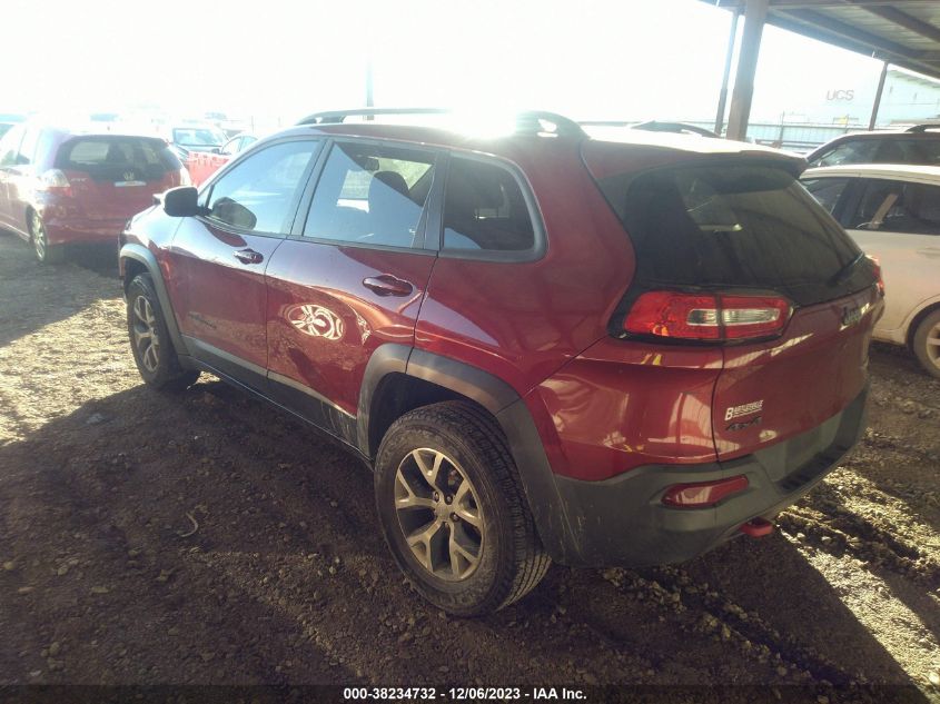 2016 JEEP CHEROKEE TRAILHAWK - 1C4PJMBB1GW143497