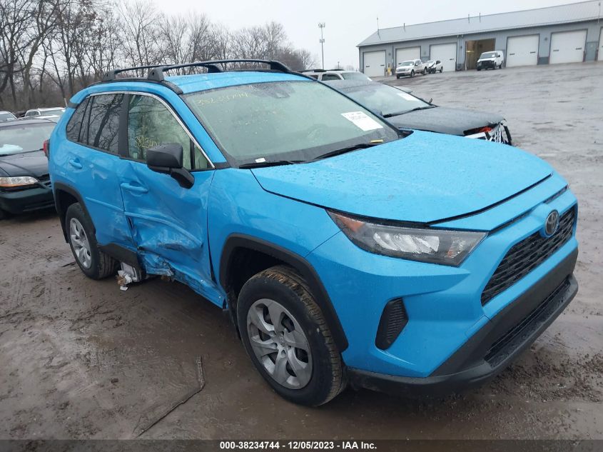 VIN JTMF1RFV6MD072740 2021 TOYOTA RAV4 LE