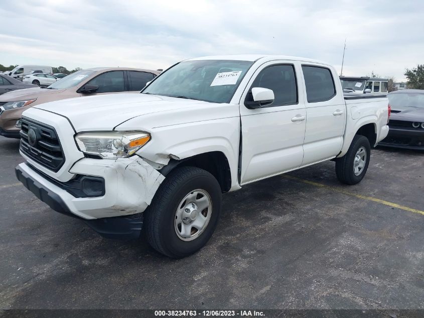 2018 TOYOTA TACOMA DOUBLE CAB/SR/SR5 - 5TFAX5GNXJX112652