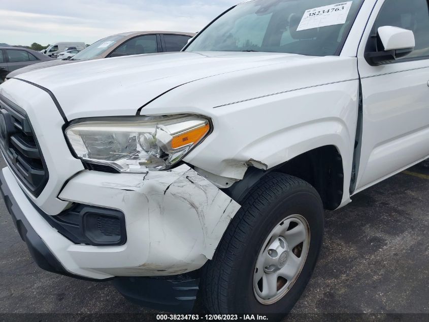 2018 TOYOTA TACOMA DOUBLE CAB/SR/SR5 - 5TFAX5GNXJX112652