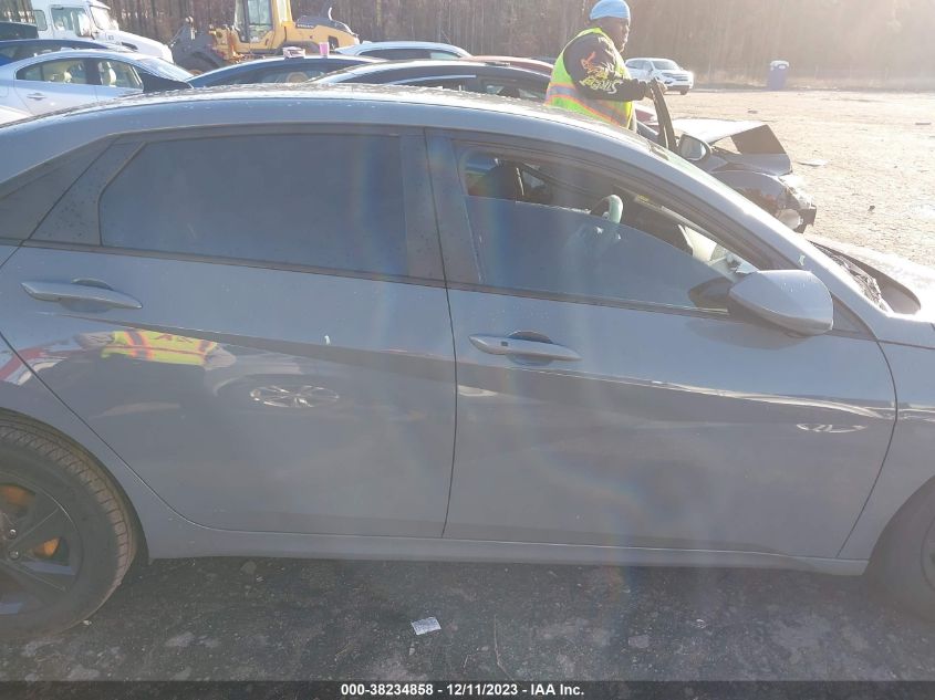 2021 HYUNDAI ELANTRA SEL - KMHLS4AG9MU121372