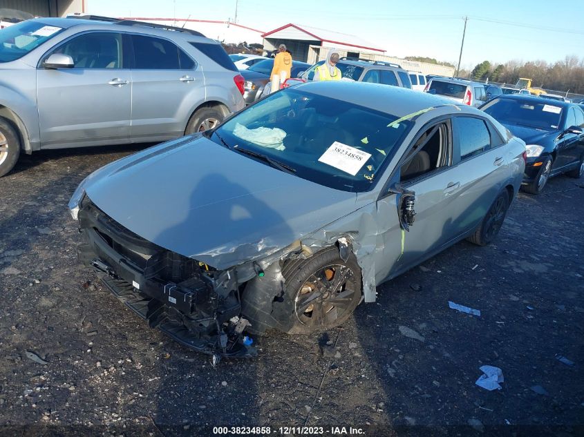 2021 HYUNDAI ELANTRA SEL - KMHLS4AG9MU121372