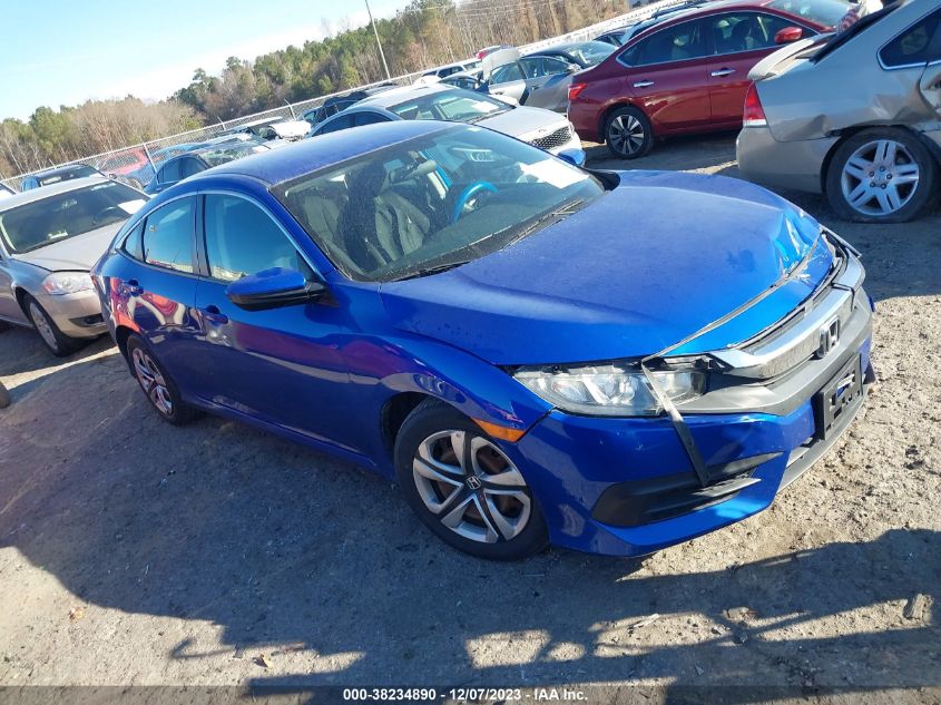 2017 HONDA CIVIC LX - 19XFC2F53HE074385