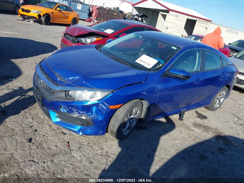 2017 HONDA CIVIC LX - 19XFC2F53HE074385