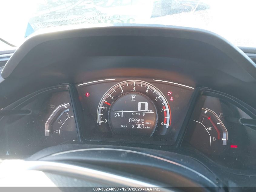 2017 HONDA CIVIC LX - 19XFC2F53HE074385