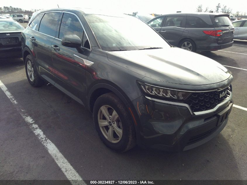 2022 KIA SORENTO LX - 5XYRG4LC3NG081593