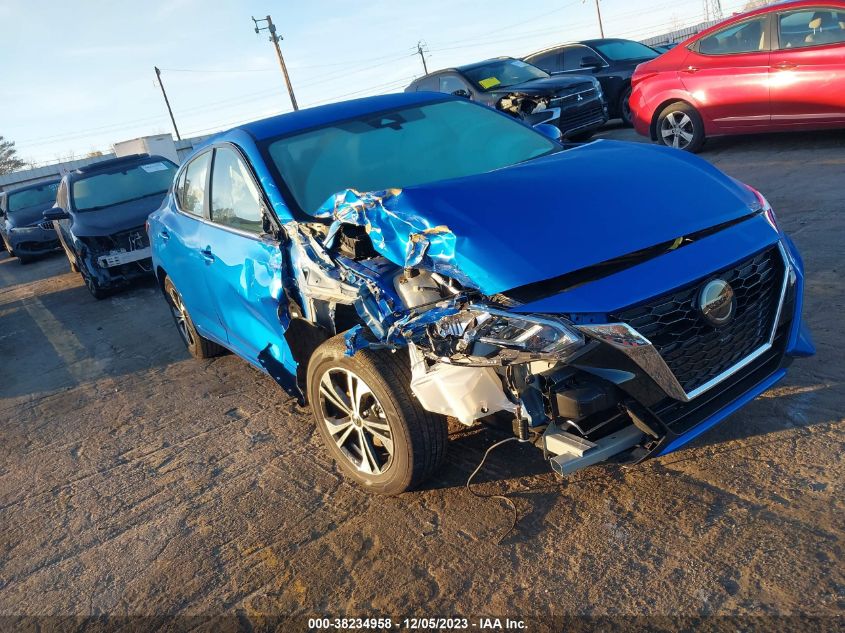 2022 NISSAN SENTRA SV - 3N1AB8CV5NY302498