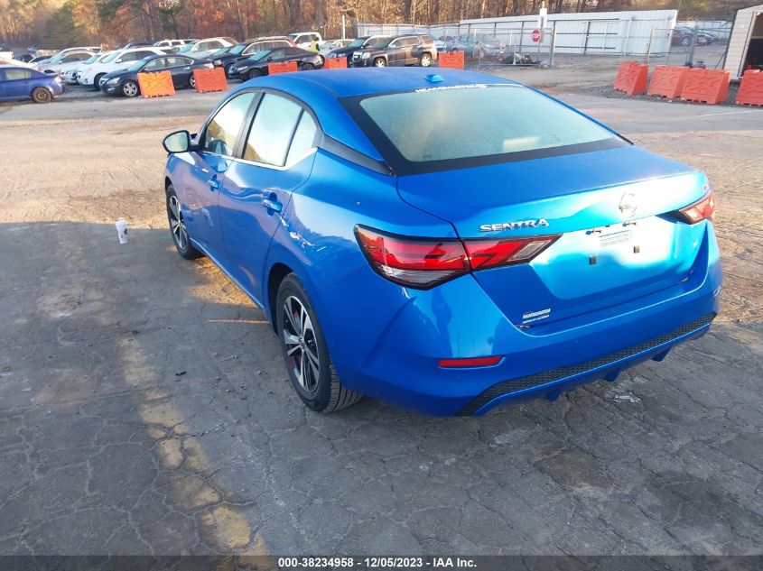 2022 NISSAN SENTRA SV - 3N1AB8CV5NY302498