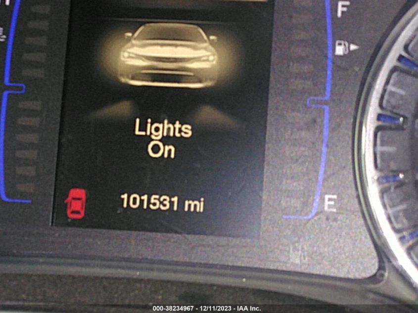 2016 CHRYSLER 200 LIMITED PLATINUM - 1C3CCCAB6GN191902