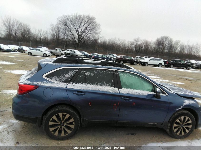 2017 SUBARU OUTBACK 2.5I LIMITED - 4S4BSAKC9H3260466