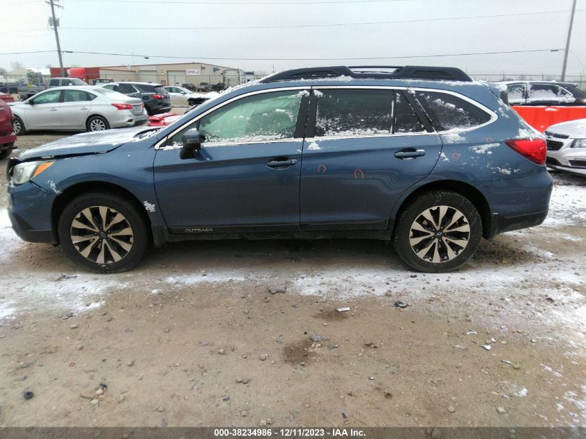2017 SUBARU OUTBACK 2.5I LIMITED - 4S4BSAKC9H3260466