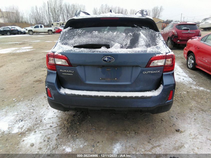 2017 SUBARU OUTBACK 2.5I LIMITED - 4S4BSAKC9H3260466