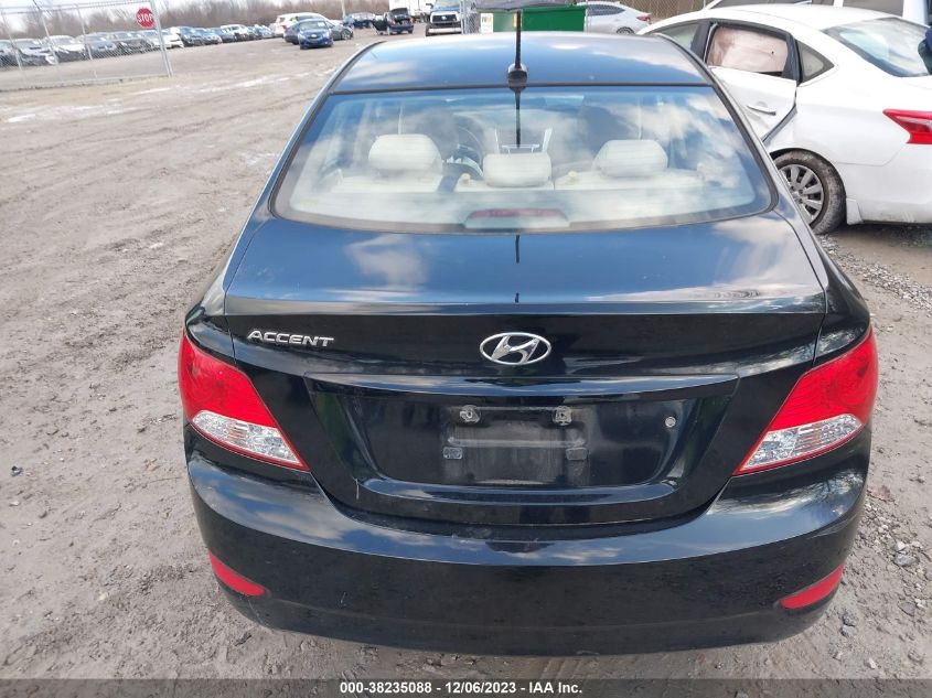 2013 HYUNDAI ACCENT GLS - KMHCU4AE4DU338143