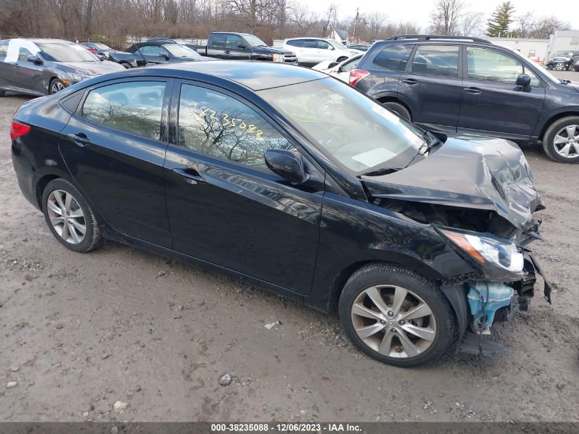2013 HYUNDAI ACCENT GLS - KMHCU4AE4DU338143